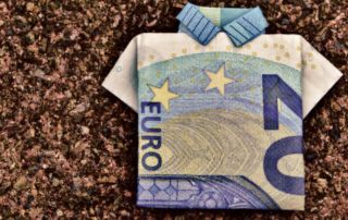 artfully folded euro