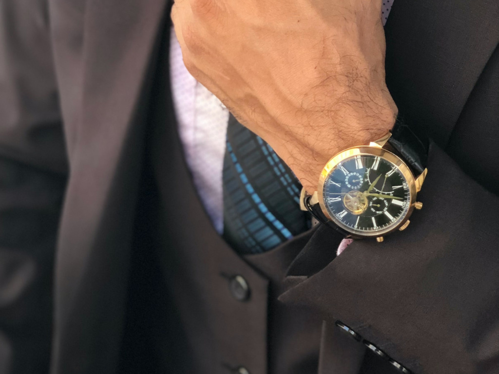luxury wrist watch